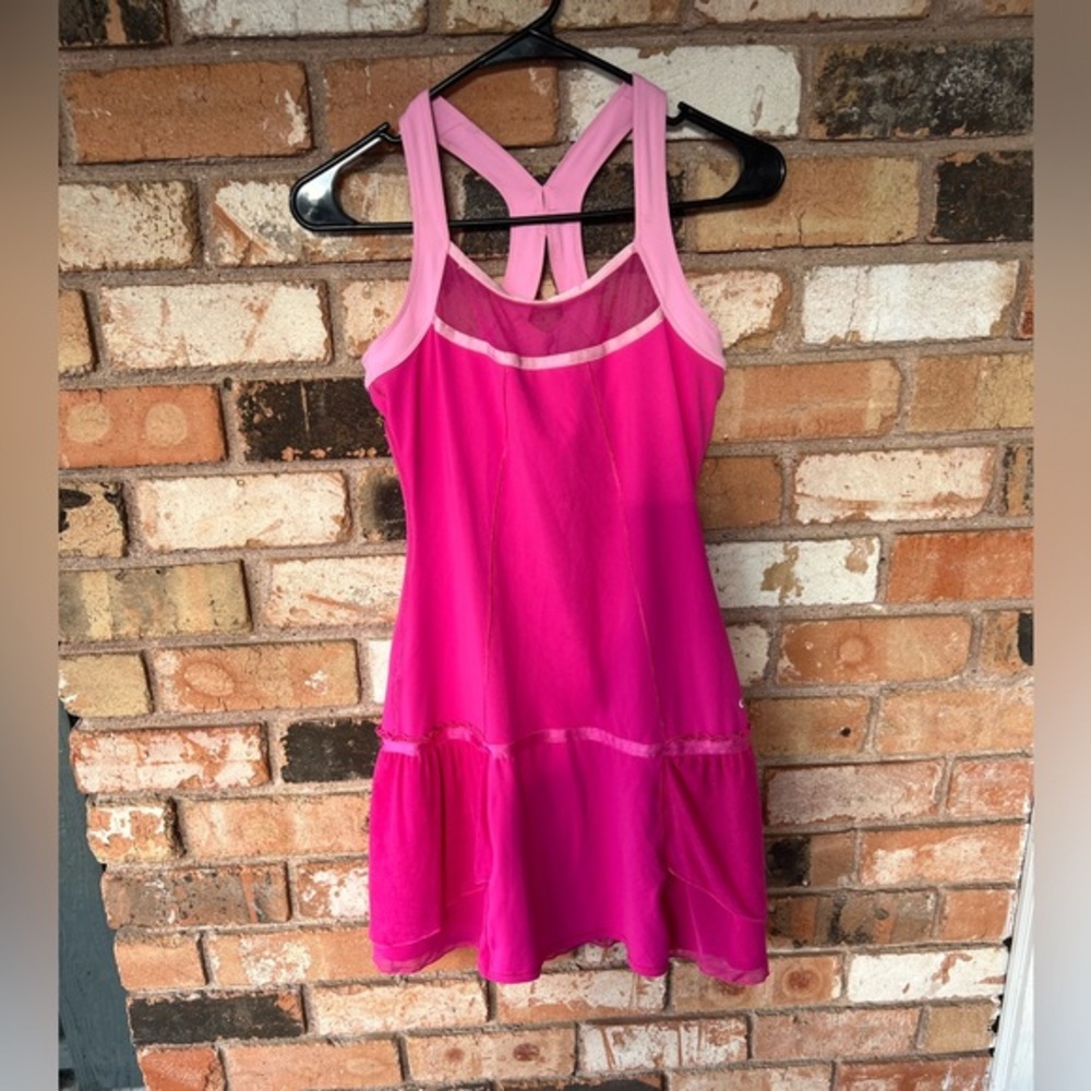 Alo Cool Fit Pink Tennis Dress